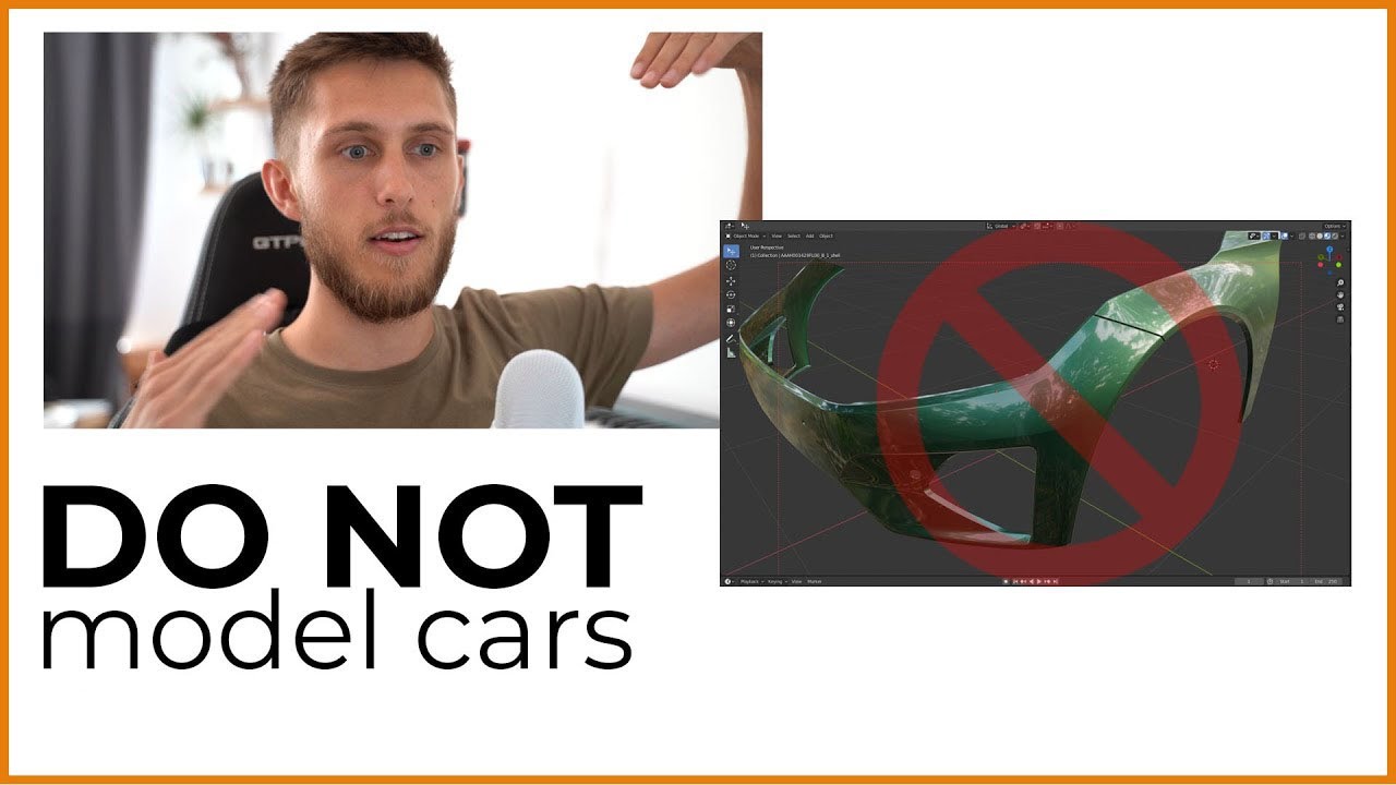 DO NOT model cars.